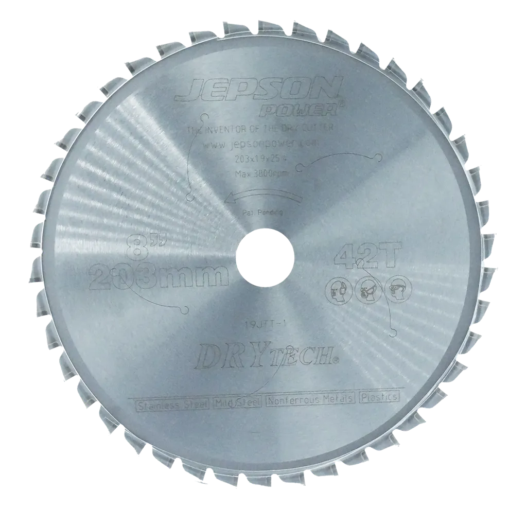 DRYTECH® HMSäGEBLATT ø 203 MM / 42Z FüR INOX